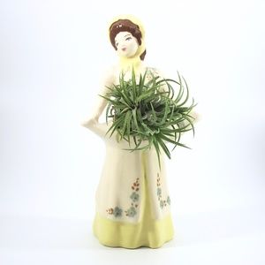Lady Vase, Planter, Mid Century, Ceramic, Girl